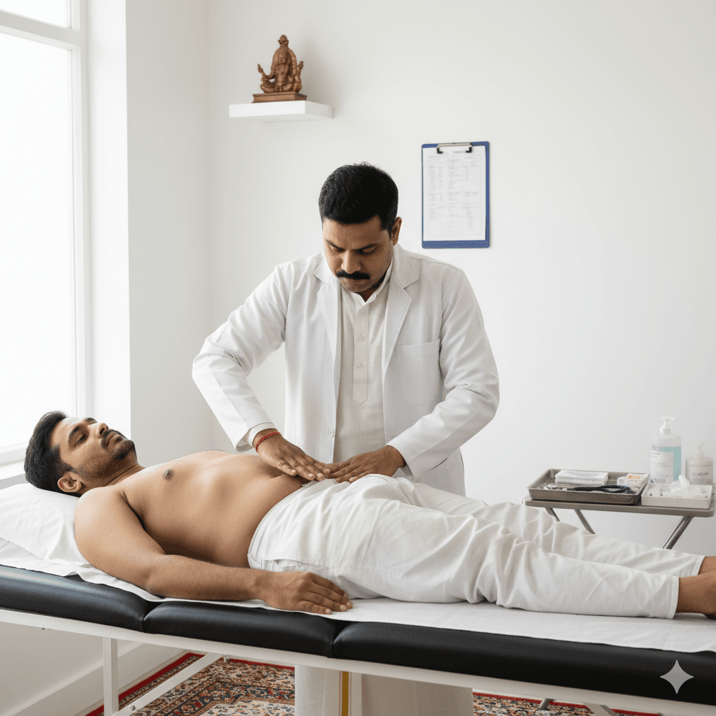 best navel displacement clinic in india